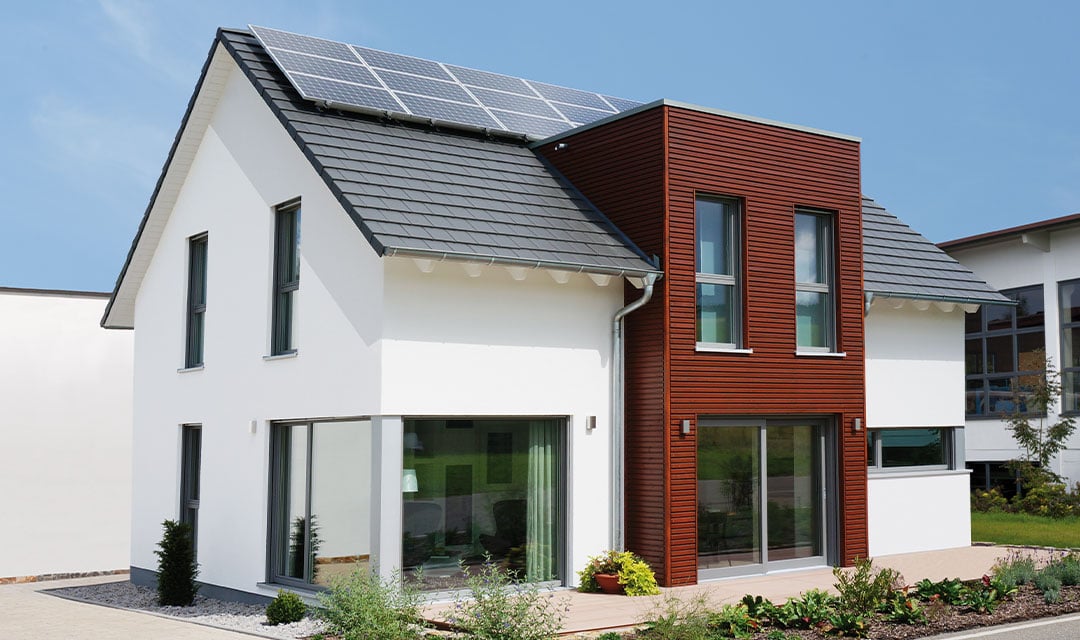 Hier entsteht ein projektiertes Talbau-Haus