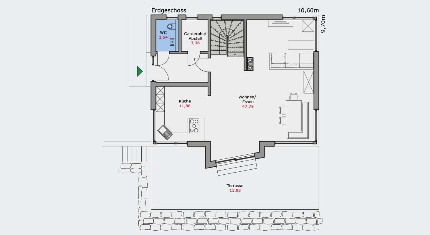 U250-Einfamilienhaus-mit-asymmetrischem-querbau-erdgeschoss