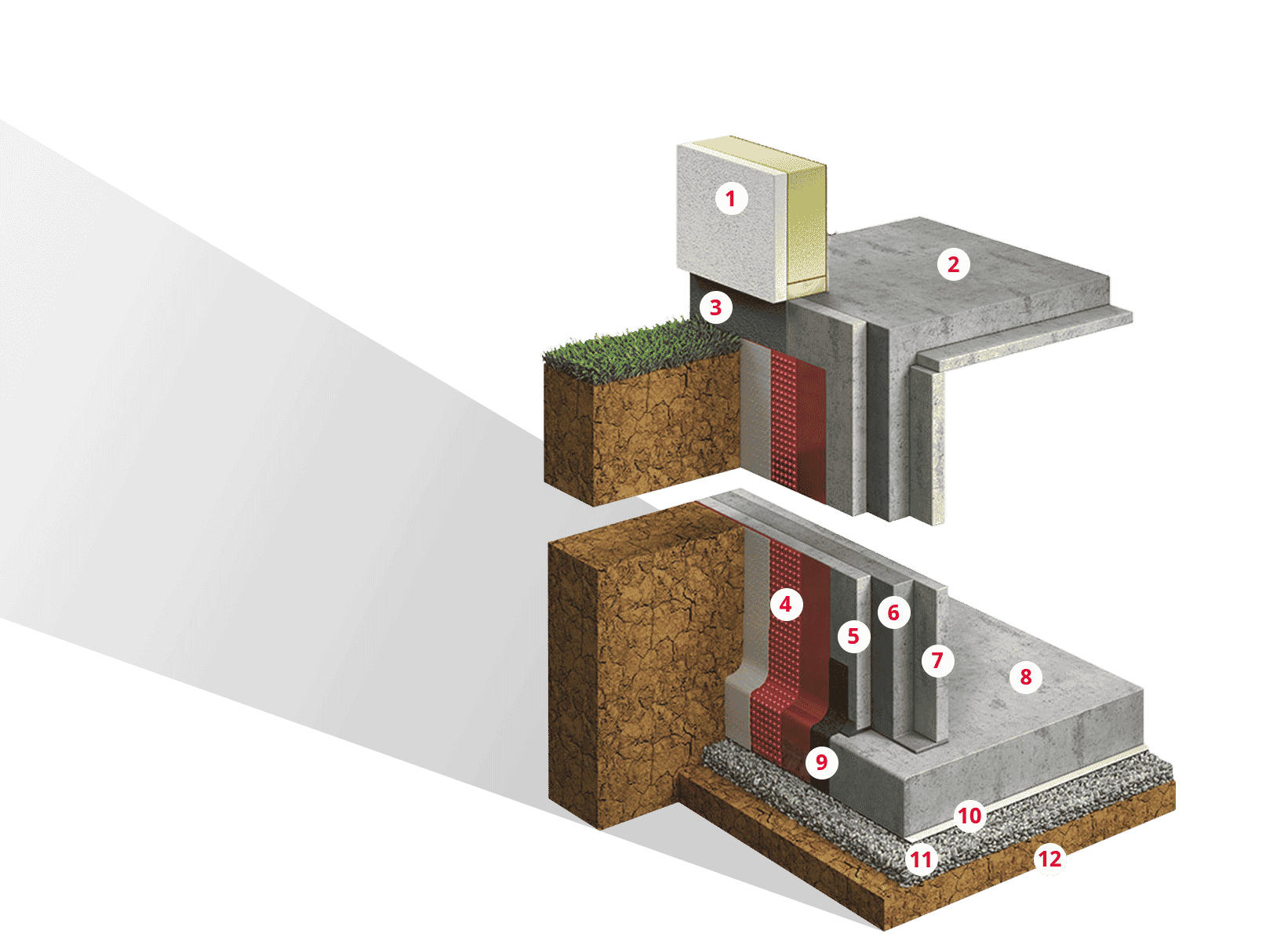 Talbau Haus AquaSafe Keller Bauplan