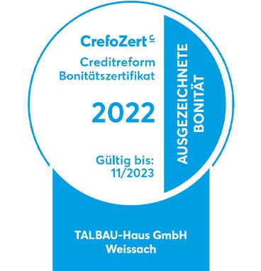 Bonitaetspruefung Crefozert 2022-talbau-haus