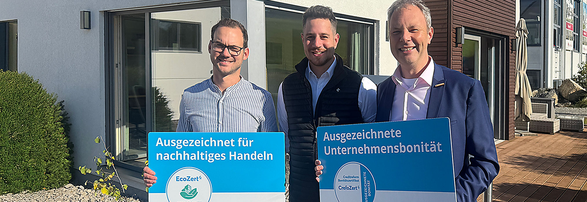 TALBAU-Haus erneut mit CrefoZert