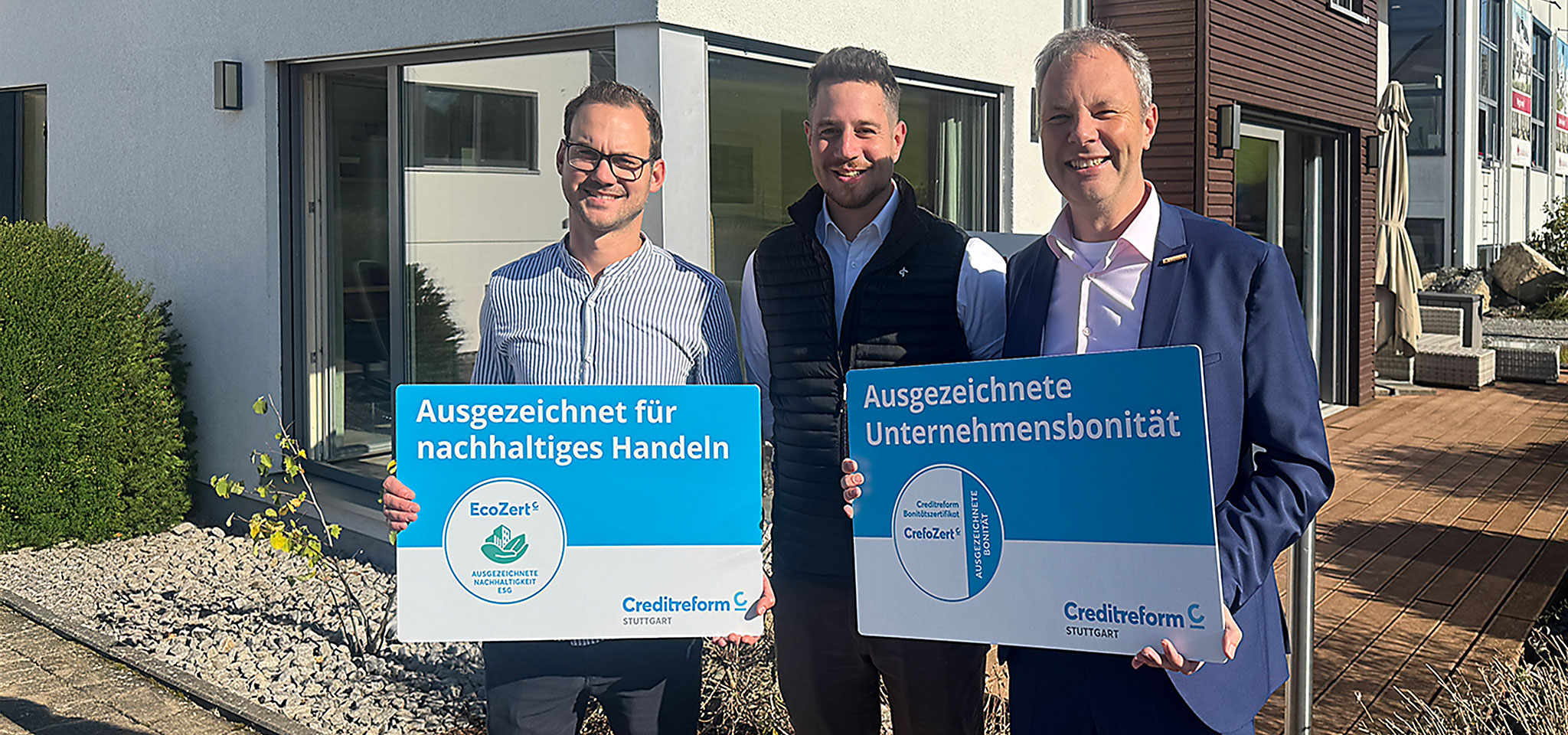 TALBAU-Haus erneut mit CrefoZert