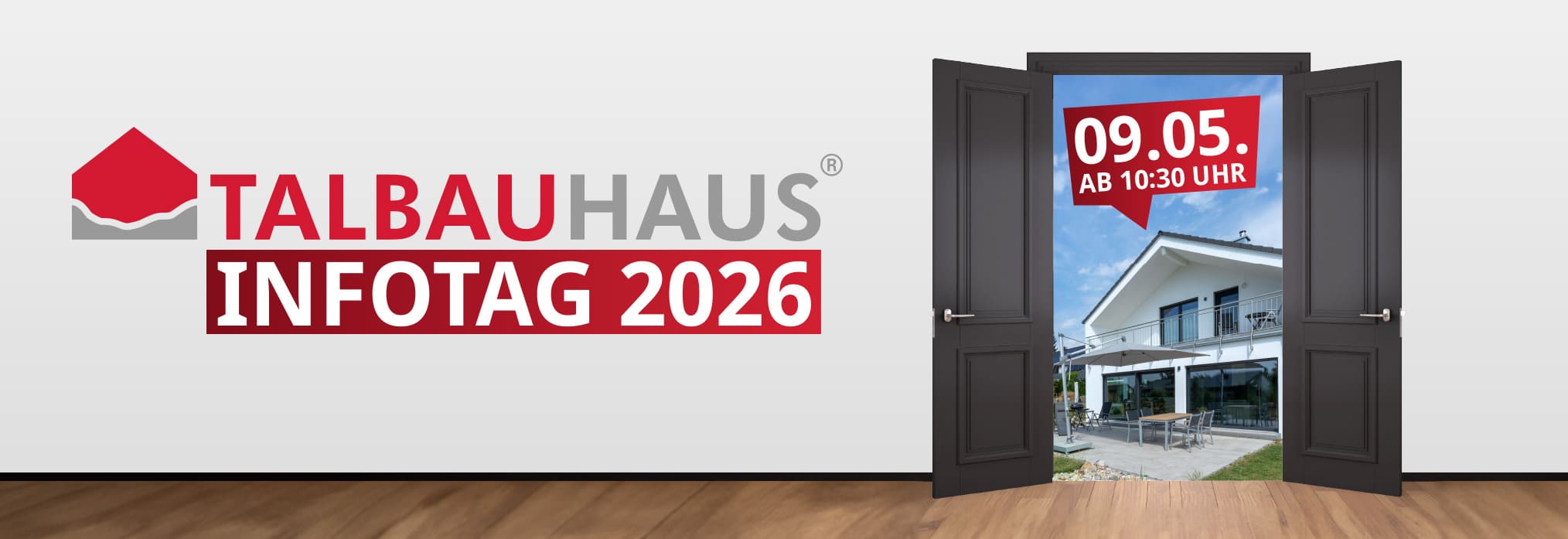 TALBAU-Haus Infotag am 09. Mai 2026