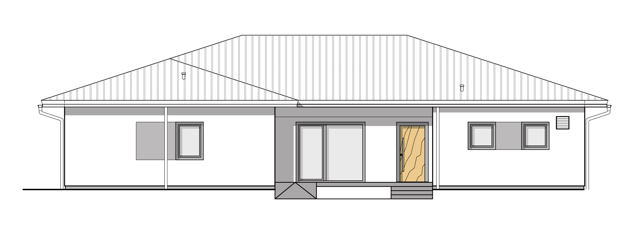 Hausstellung Bungalow in Lutzerath