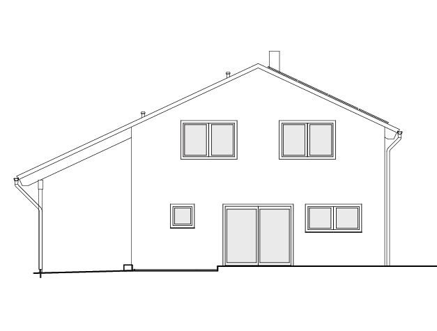 Neubau eines Einfamilienwohnhauses mit Garage und Carport in 76467 Bietigheim - Vorschau