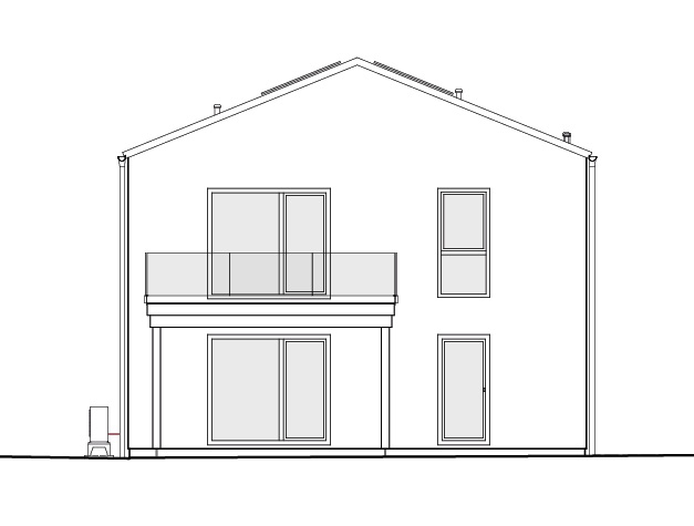 Neubau eines Einfamilienwohnhauses in 76646 Bruchsal - Vorschau